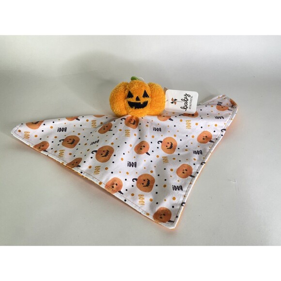 Baby Starters Pumpkin Buddy Lovey Security Blanket...